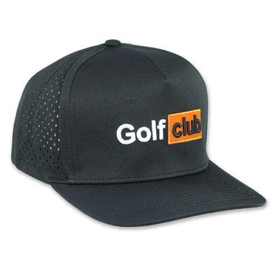 black fun trucker golf hat