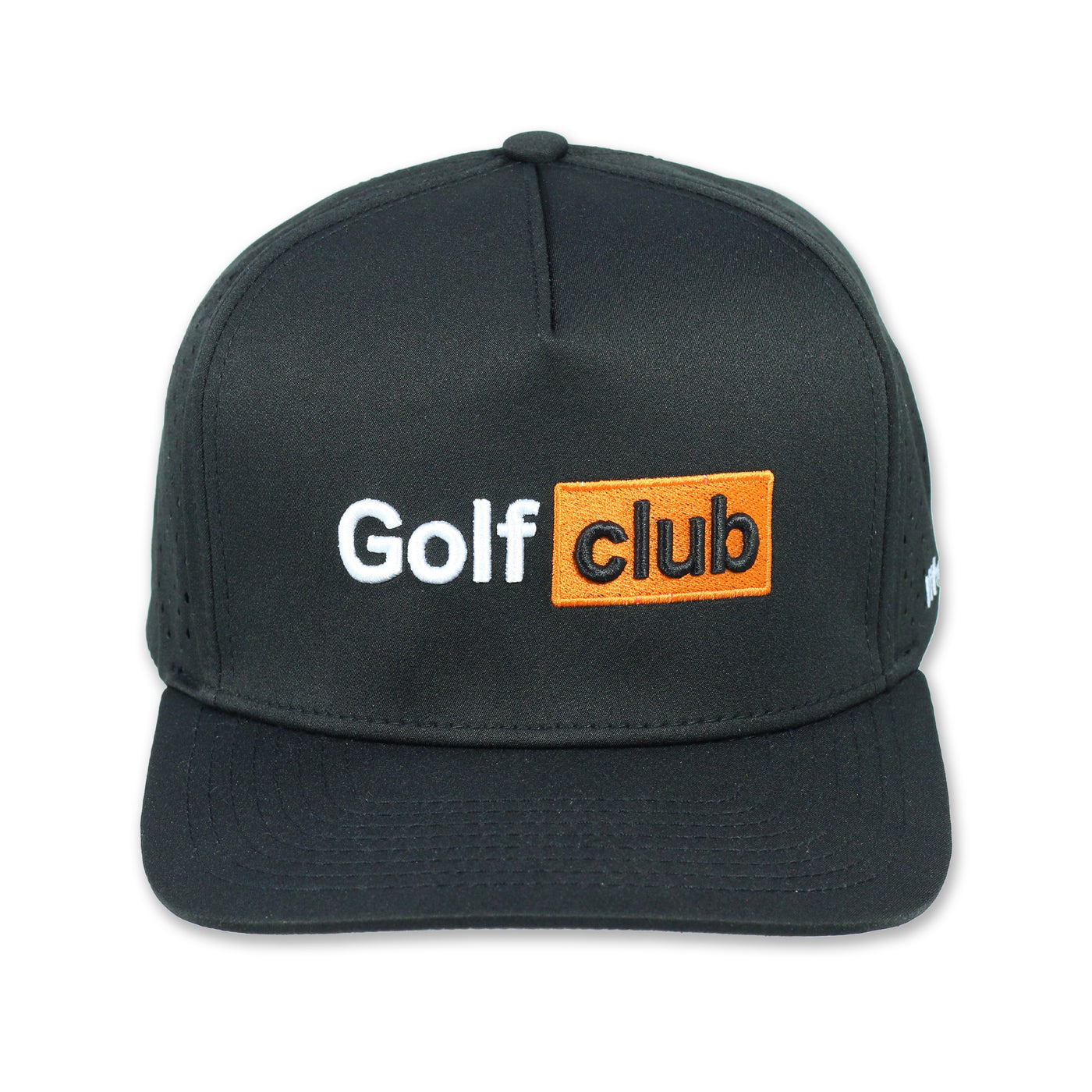 black fun trucker golf hat