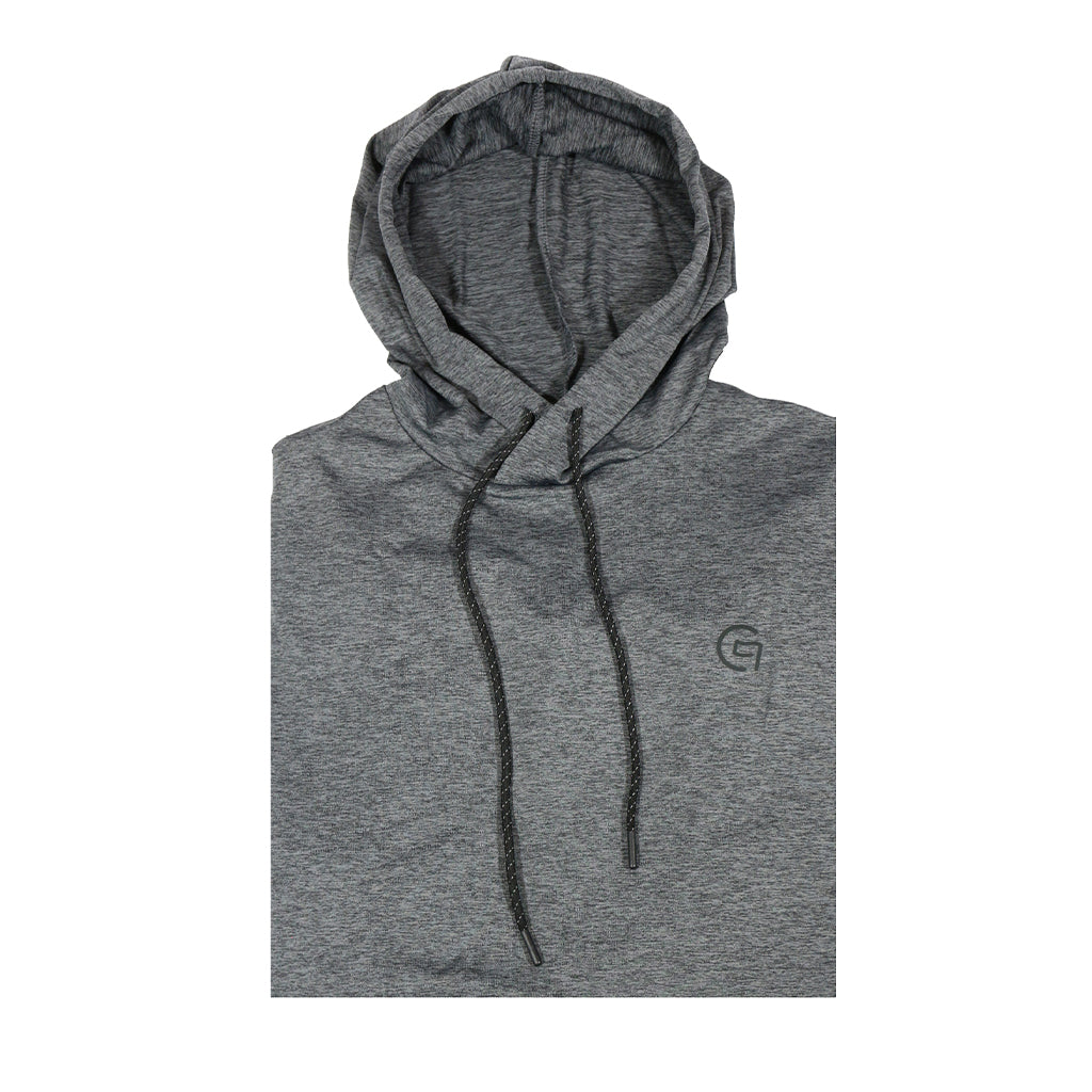 Grey Lightweight Performance Golf Hoodie